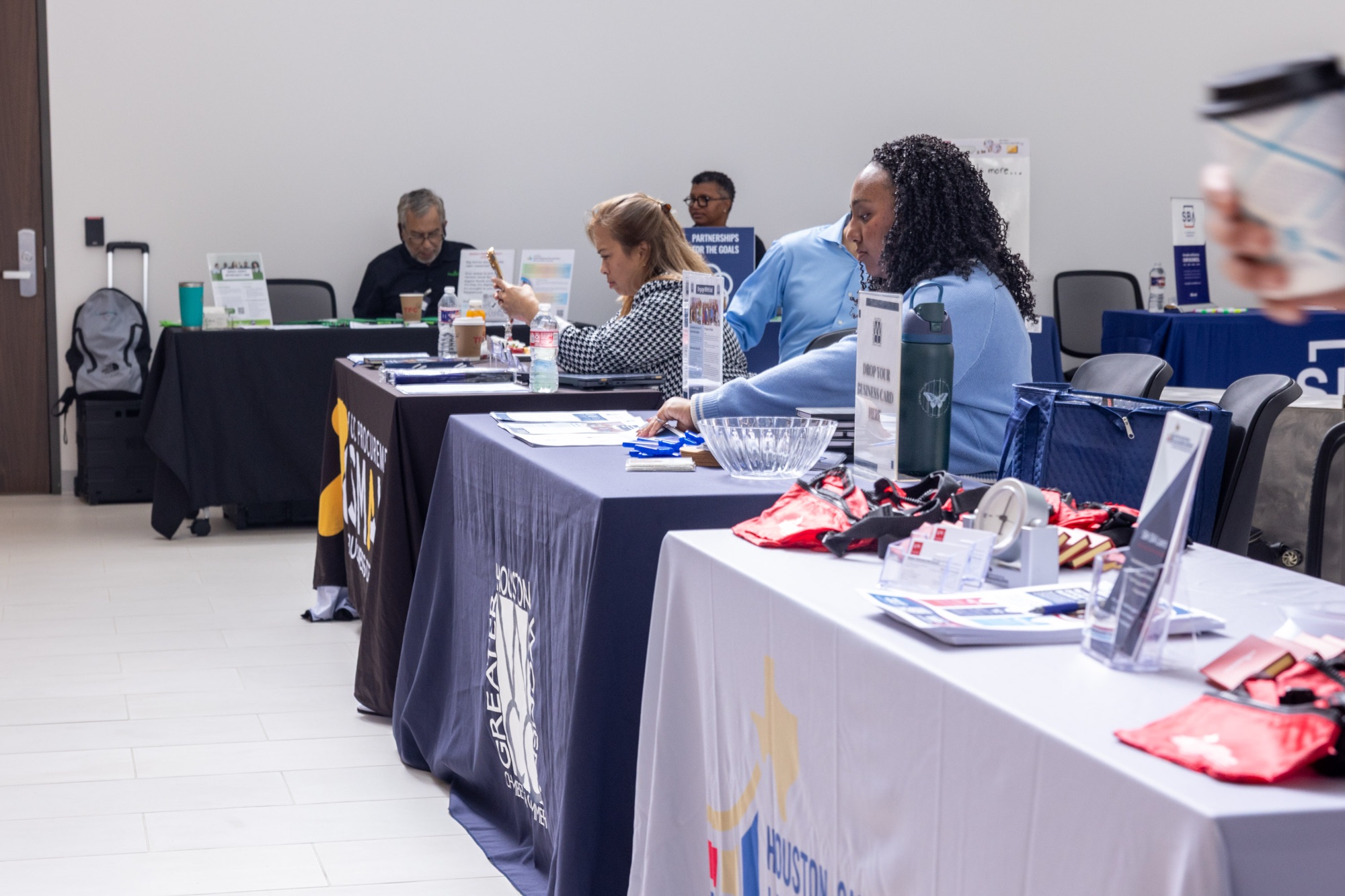 Photo from the Harris County Business Summit for the Office of Commissioner Rodney Ellis